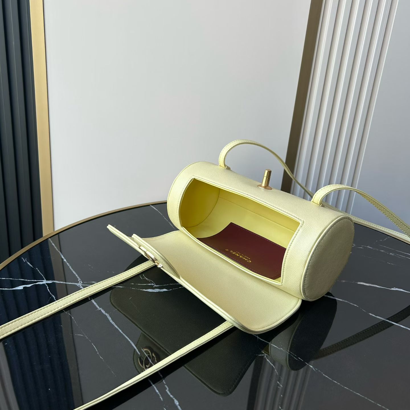 Chanel Basic Bag Cow Leather 10cm-l-s