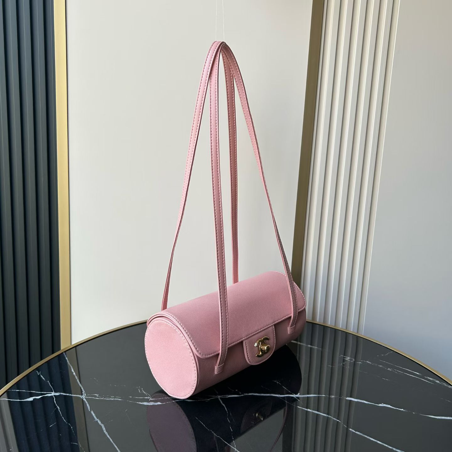 Chanel Basic Bag Cow Leather 10cm-l-s