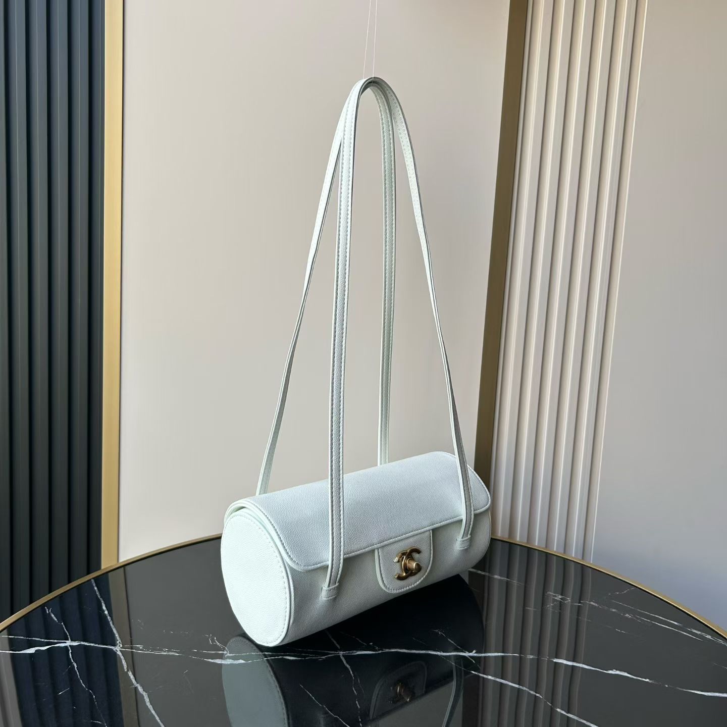 Chanel Basic Bag Cow Leather 10cm-l-s