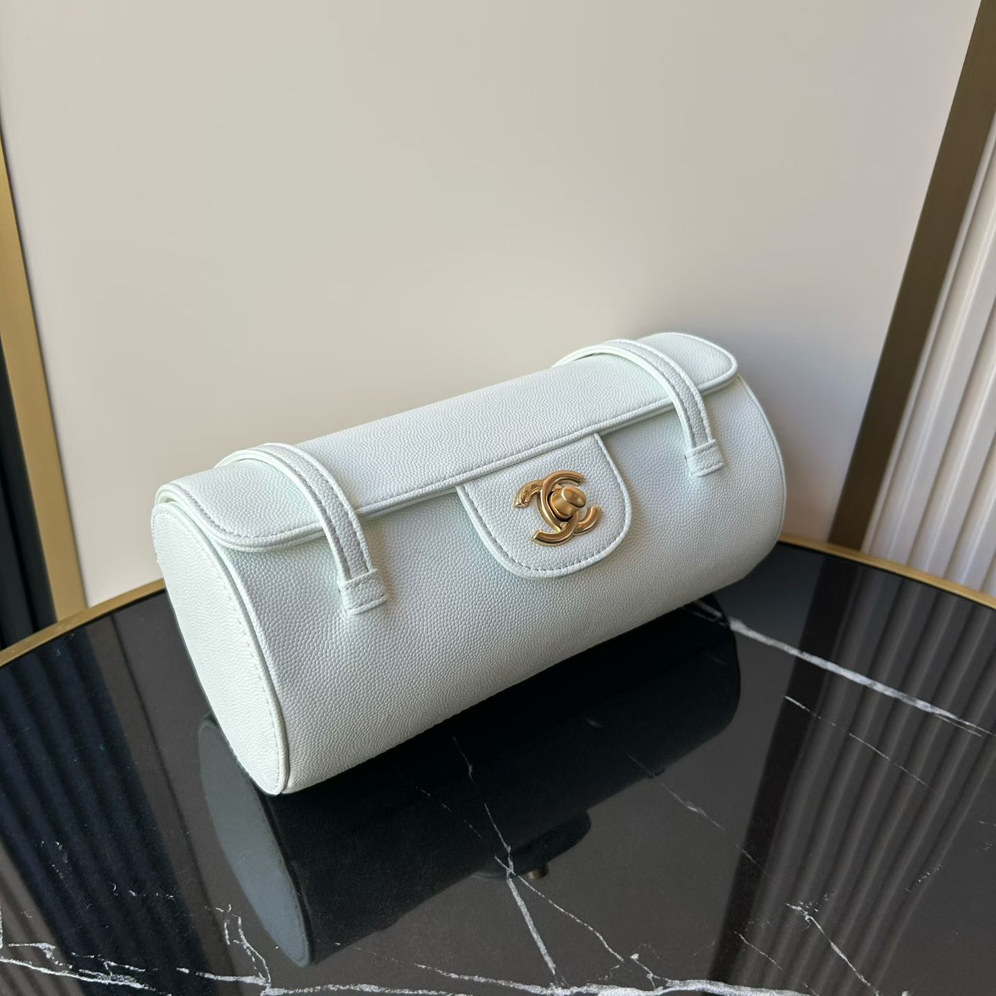 Chanel Basic Bag Cow Leather 10cm-l-s