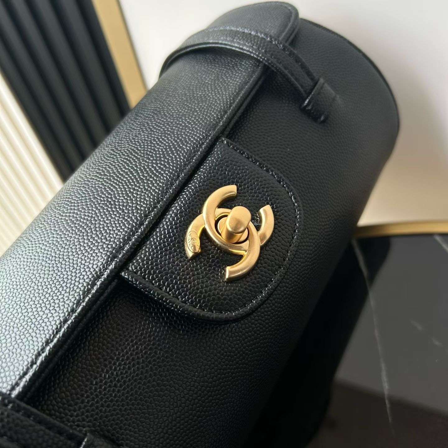 Chanel Basic Bag Cow Leather 10cm-l-s