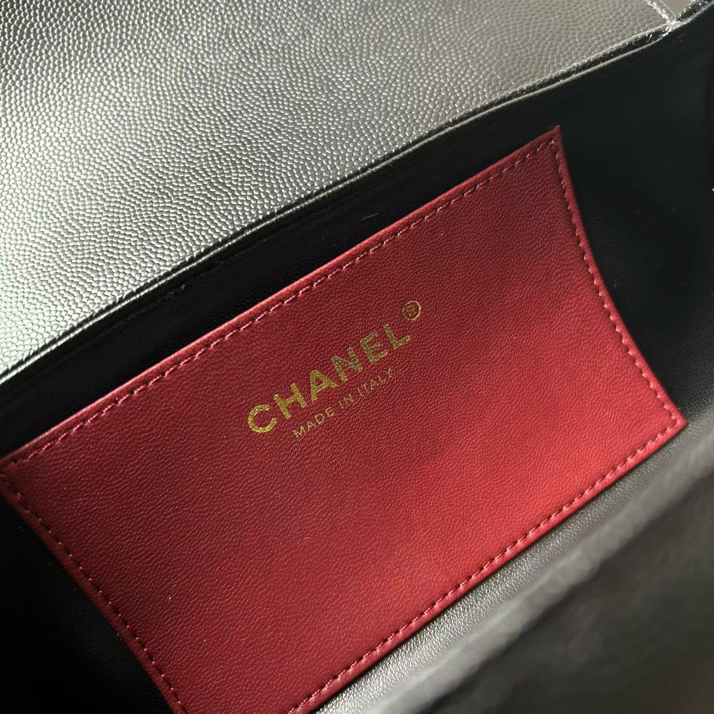 Chanel Basic Bag Cow Leather 10cm-l-s