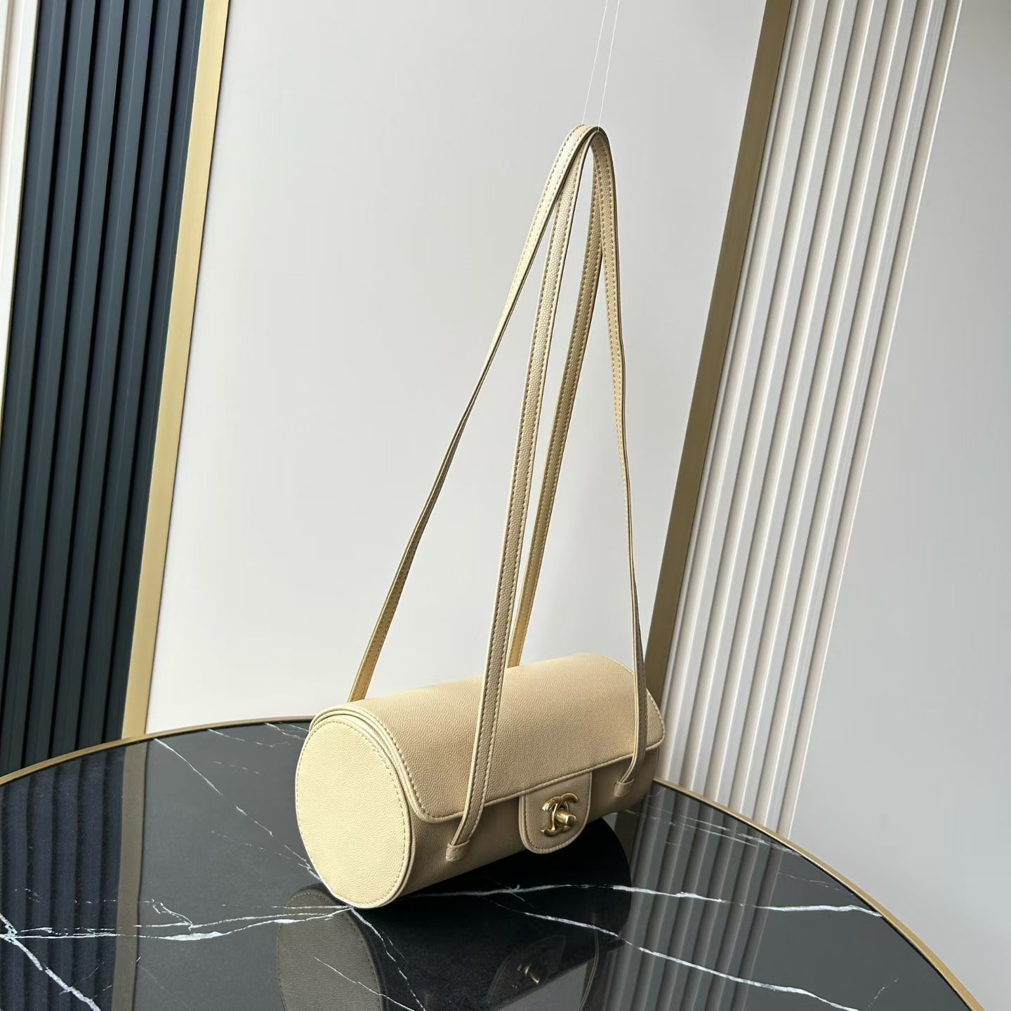 Chanel Basic Bag Cow Leather 10cm-l-s