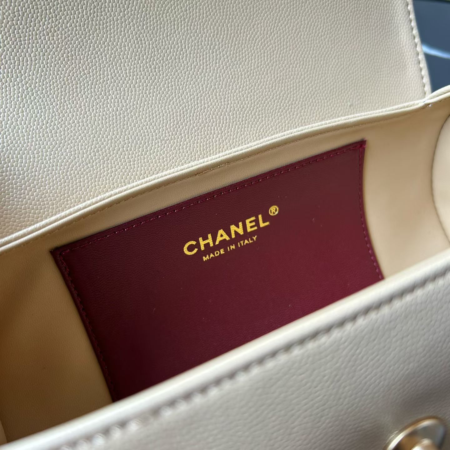 Chanel Basic Bag Cow Leather 10cm-l-s