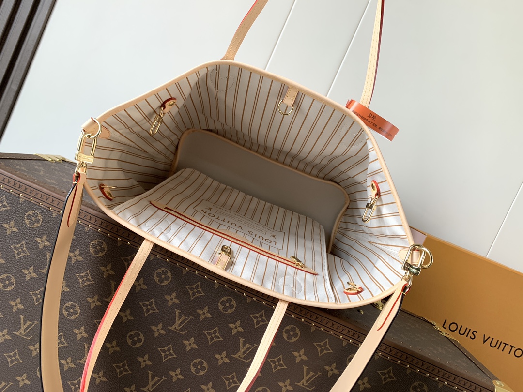 Louis Vuitton Basic Bag Cow Leather M-l-s