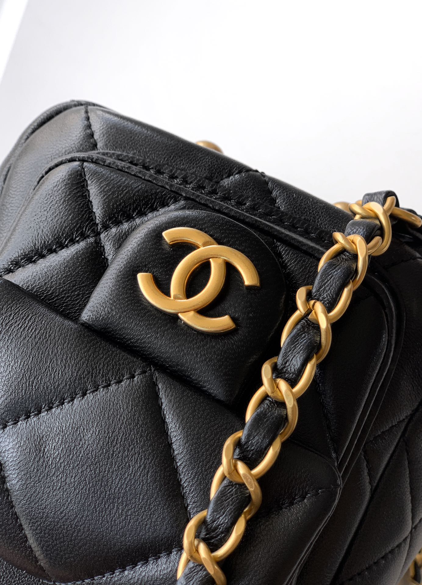 Chanel Basic Bag Cow Leather L