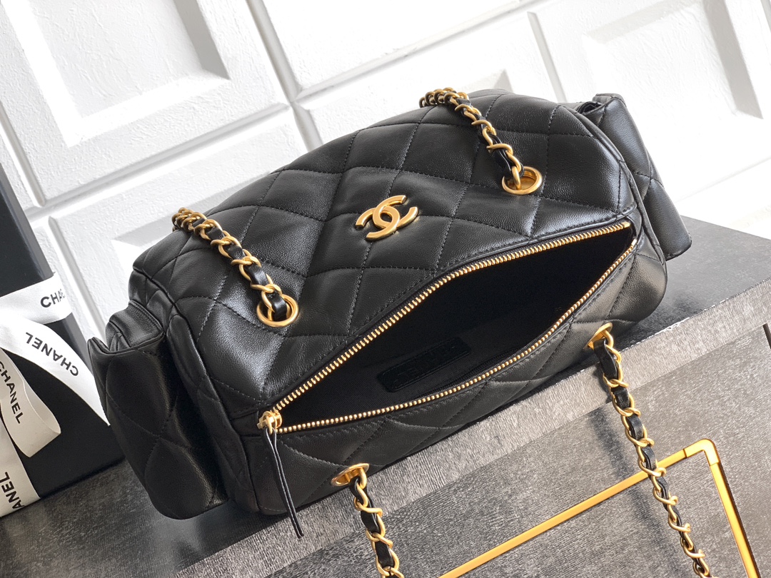 Chanel Basic Bag Cow Leather L