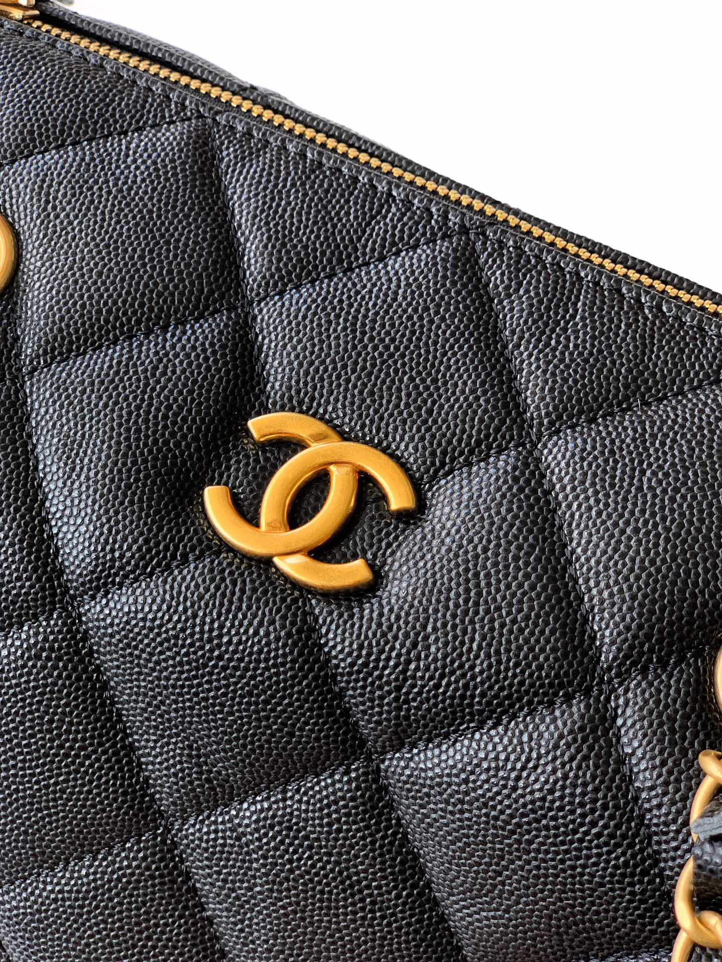 Chanel Basic Bag Cow Leather Black L