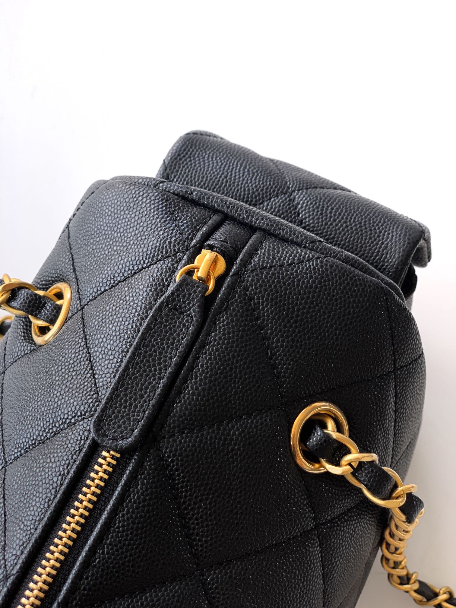 Chanel Basic Bag Cow Leather Black L