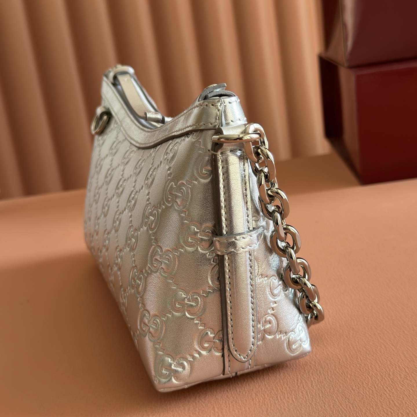 Gucci Basic Bag Brown M-l