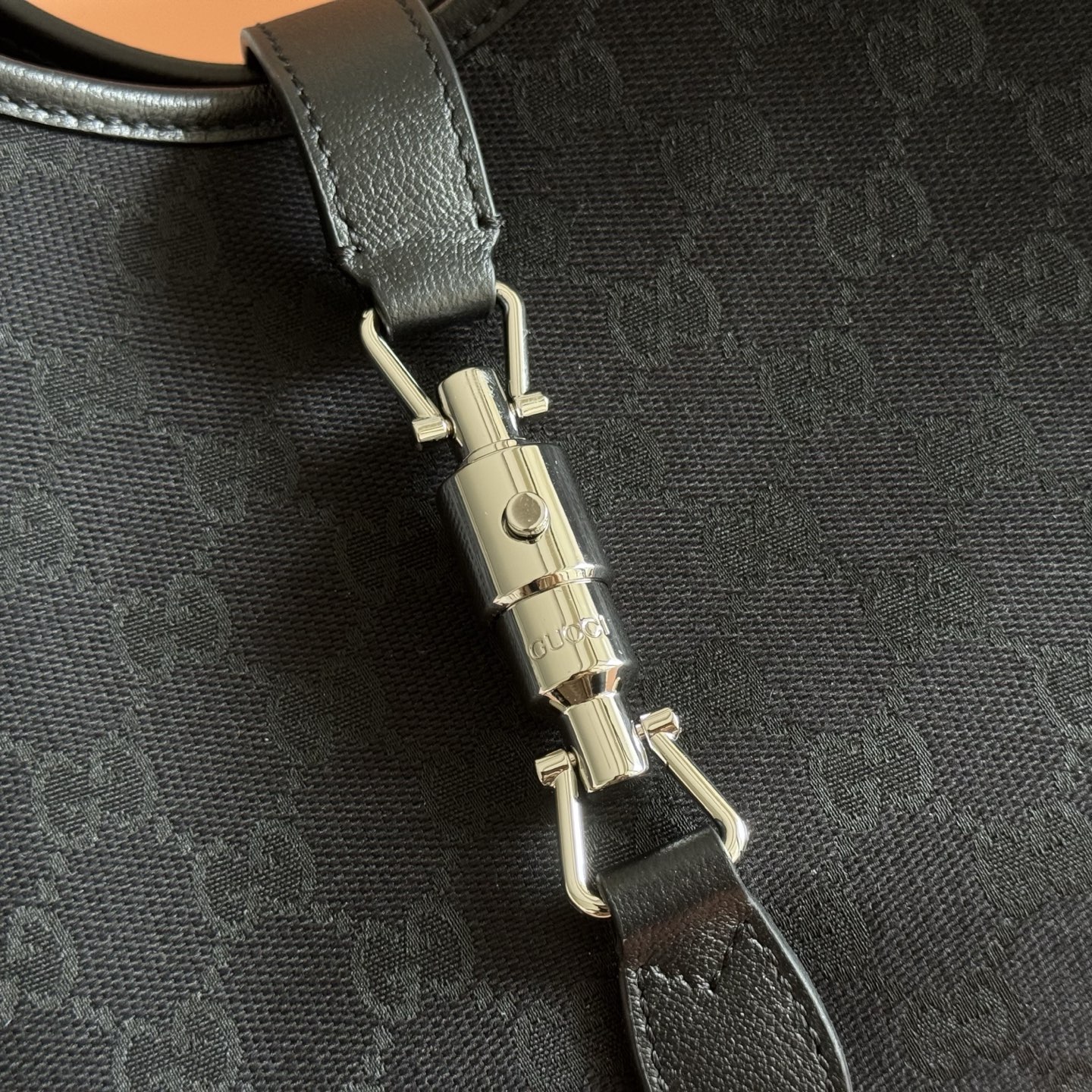 Gucci Tote Bag Canvas Brown