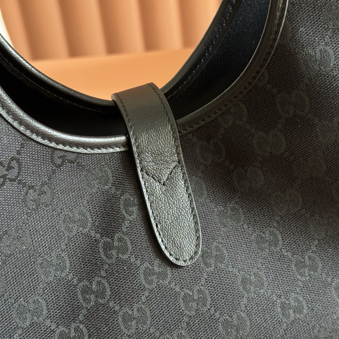 Gucci Tote Bag Canvas Brown