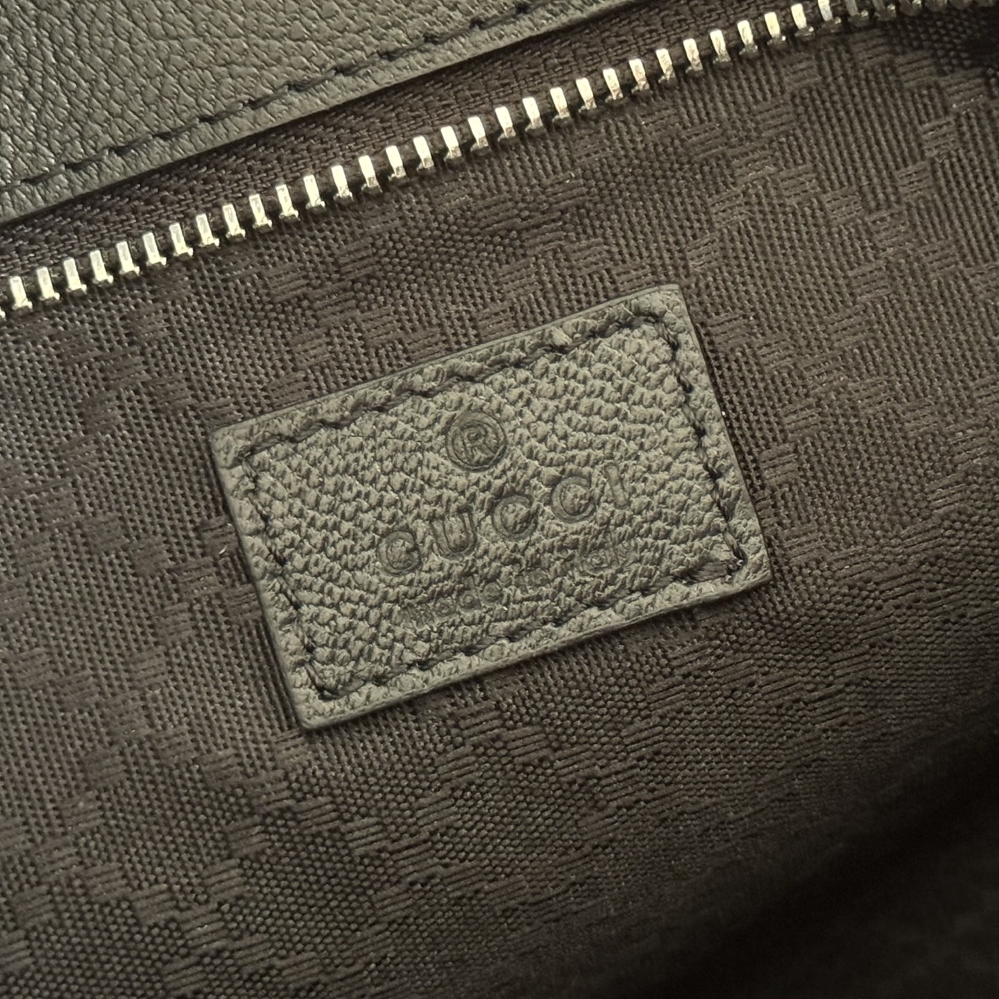 Gucci Tote Bag Canvas Brown