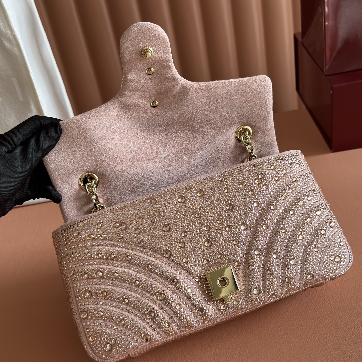 Gucci Shoulder Bag Silver M