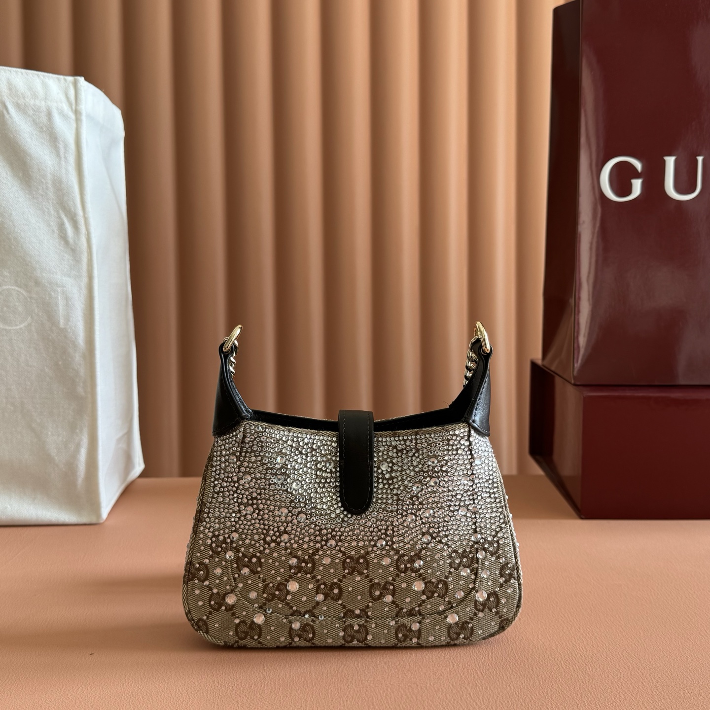 Gucci Shoulder Bag Black M-l-s