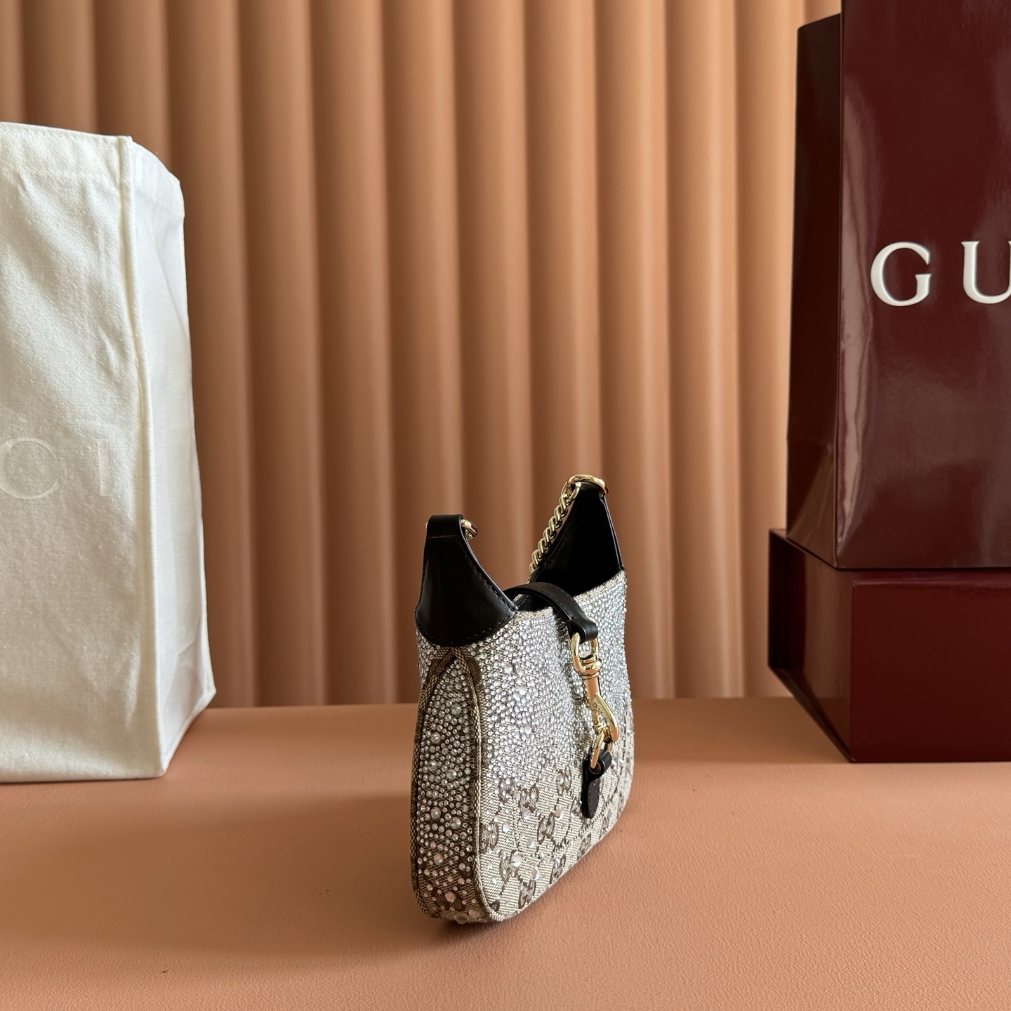 Gucci Shoulder Bag Black M-l-s