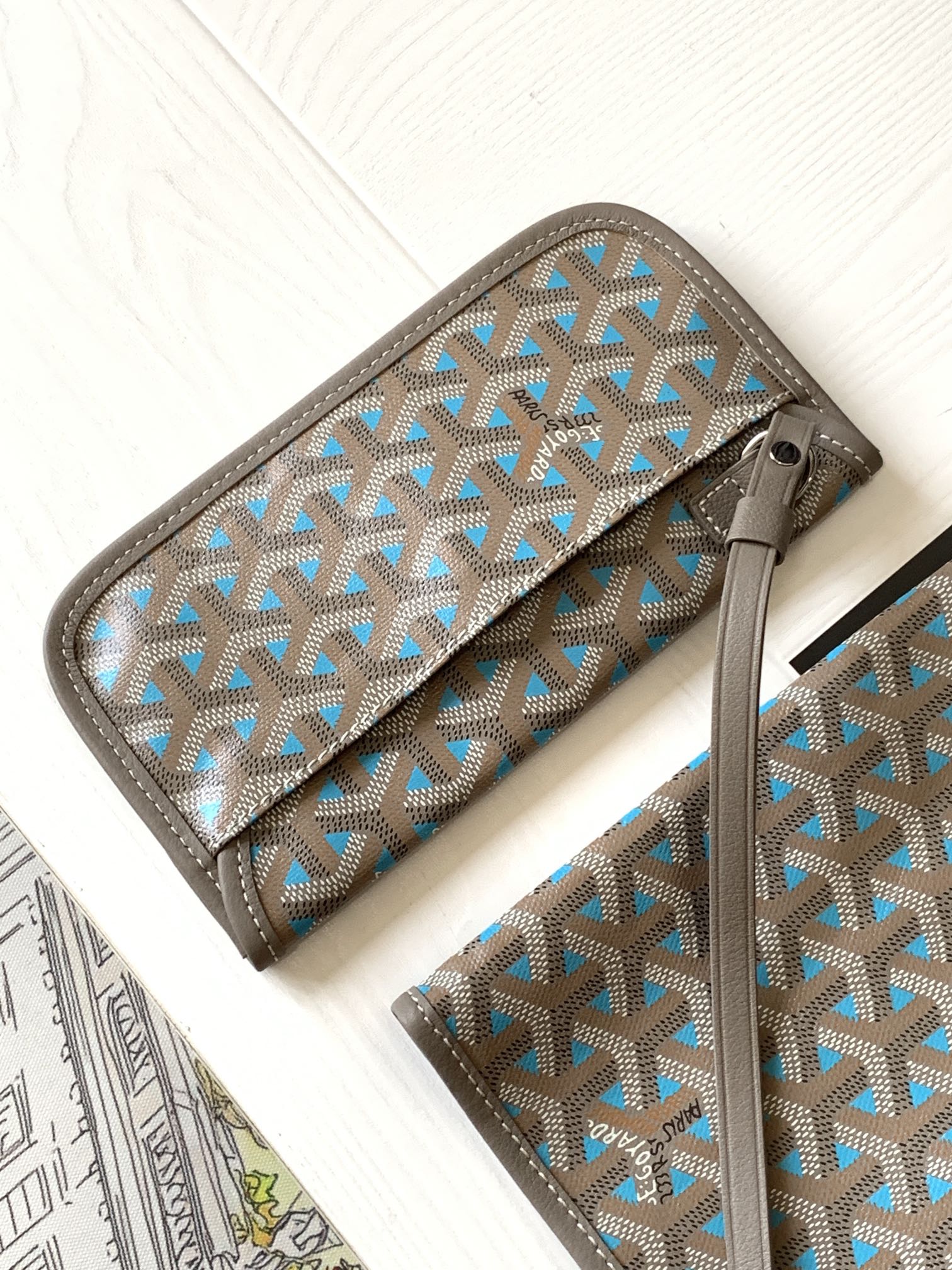 Goyard Basic Bag Canvas Pink M-l-s