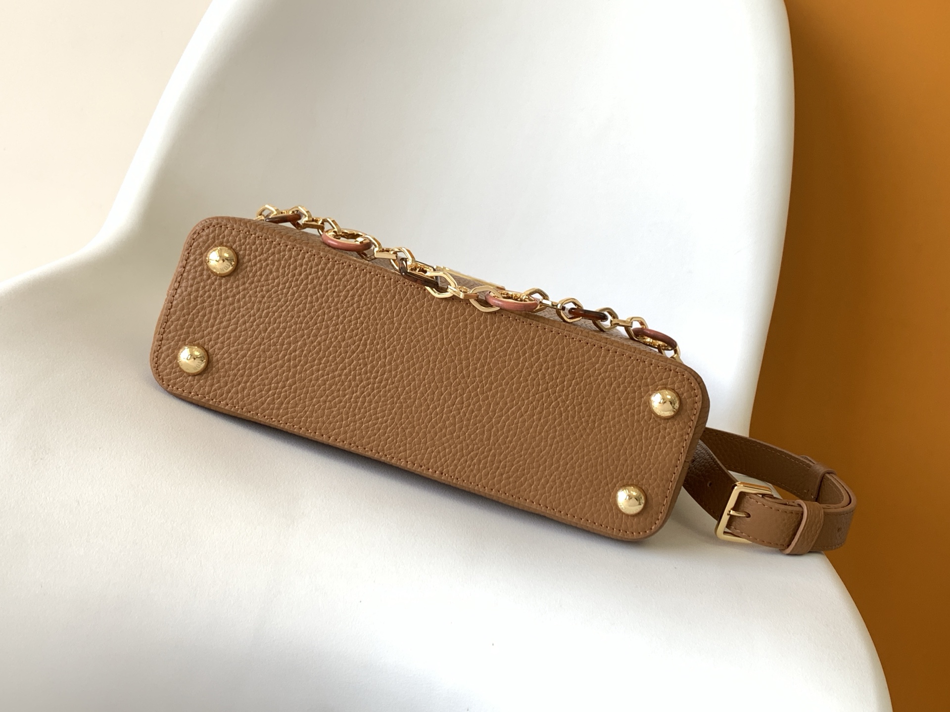 Louis Vuitton Basic Bag Cow Leather Black M-l-s