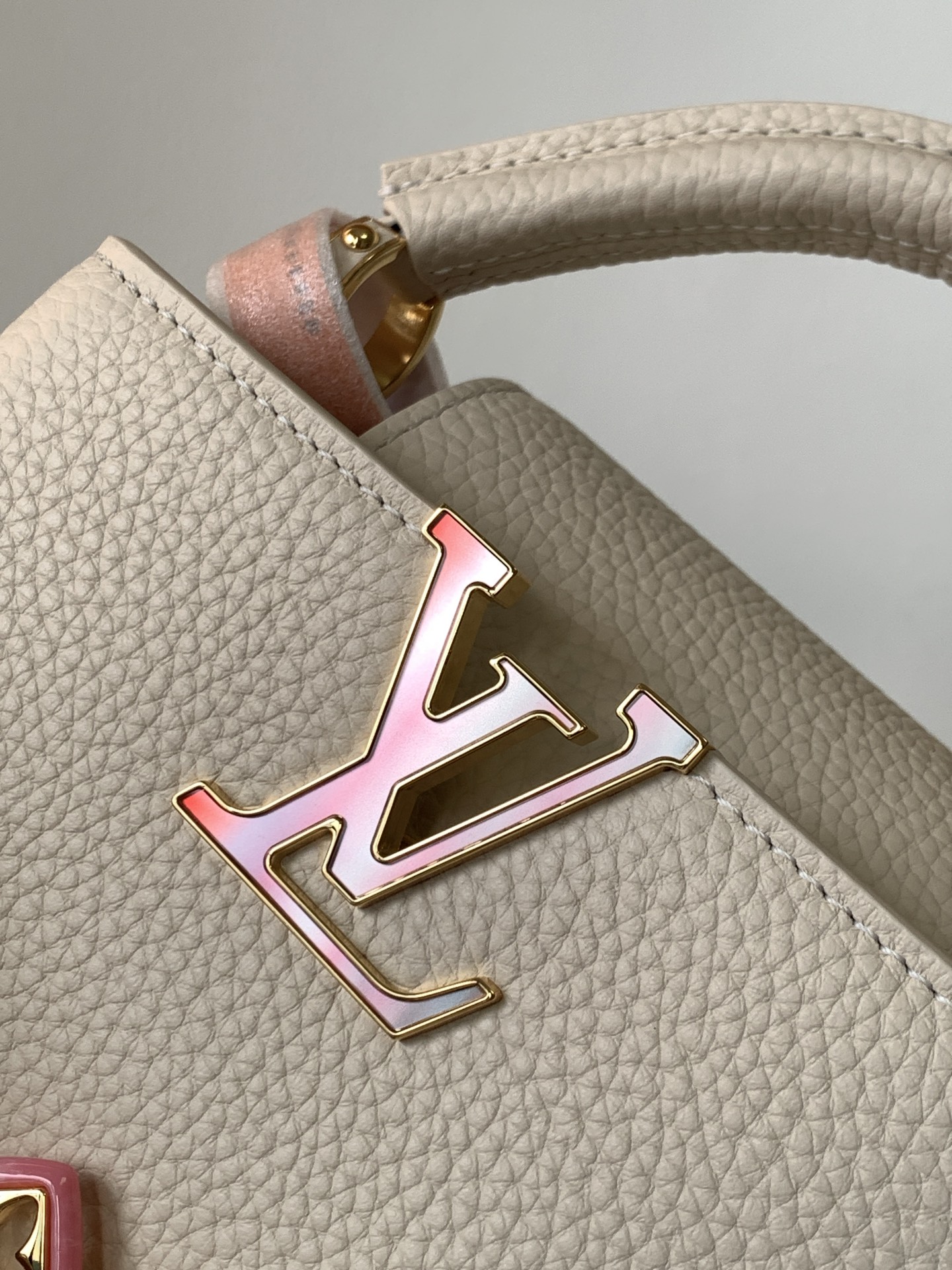 Louis Vuitton Basic Bag Cow Leather Black M-l-s