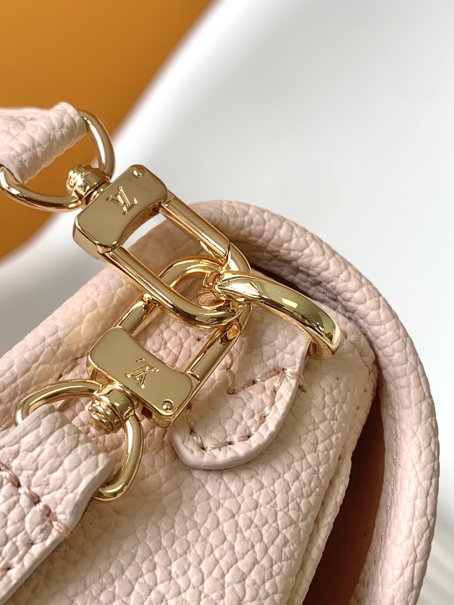 Louis Vuitton Basic Bag Cow Leather Blue M