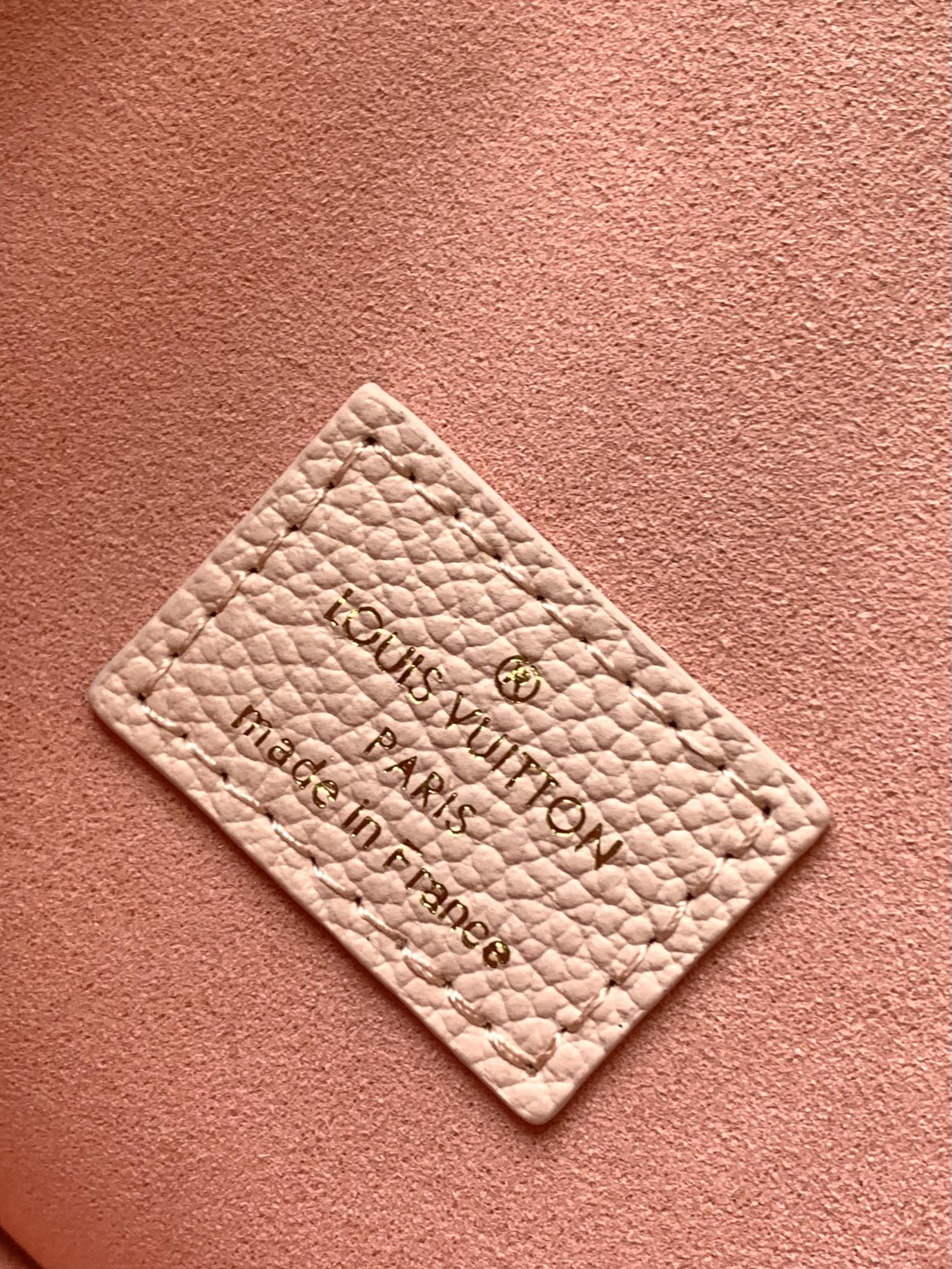 Louis Vuitton Basic Bag Cow Leather Blue M