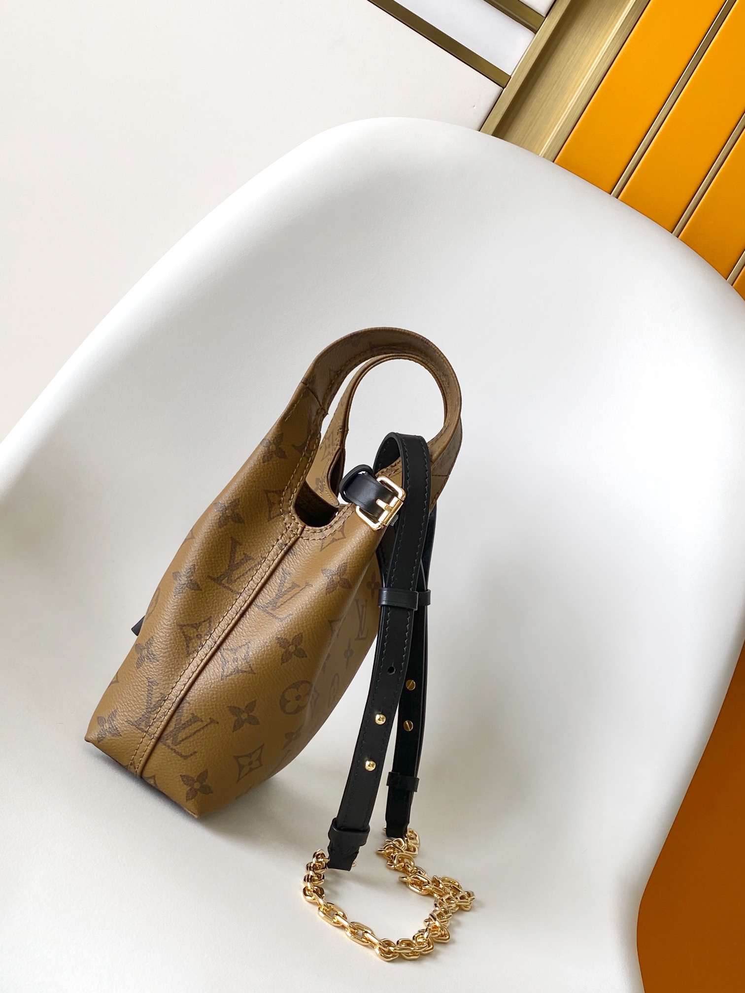 Louis Vuitton Tote Bag Cow Leather M-l-s