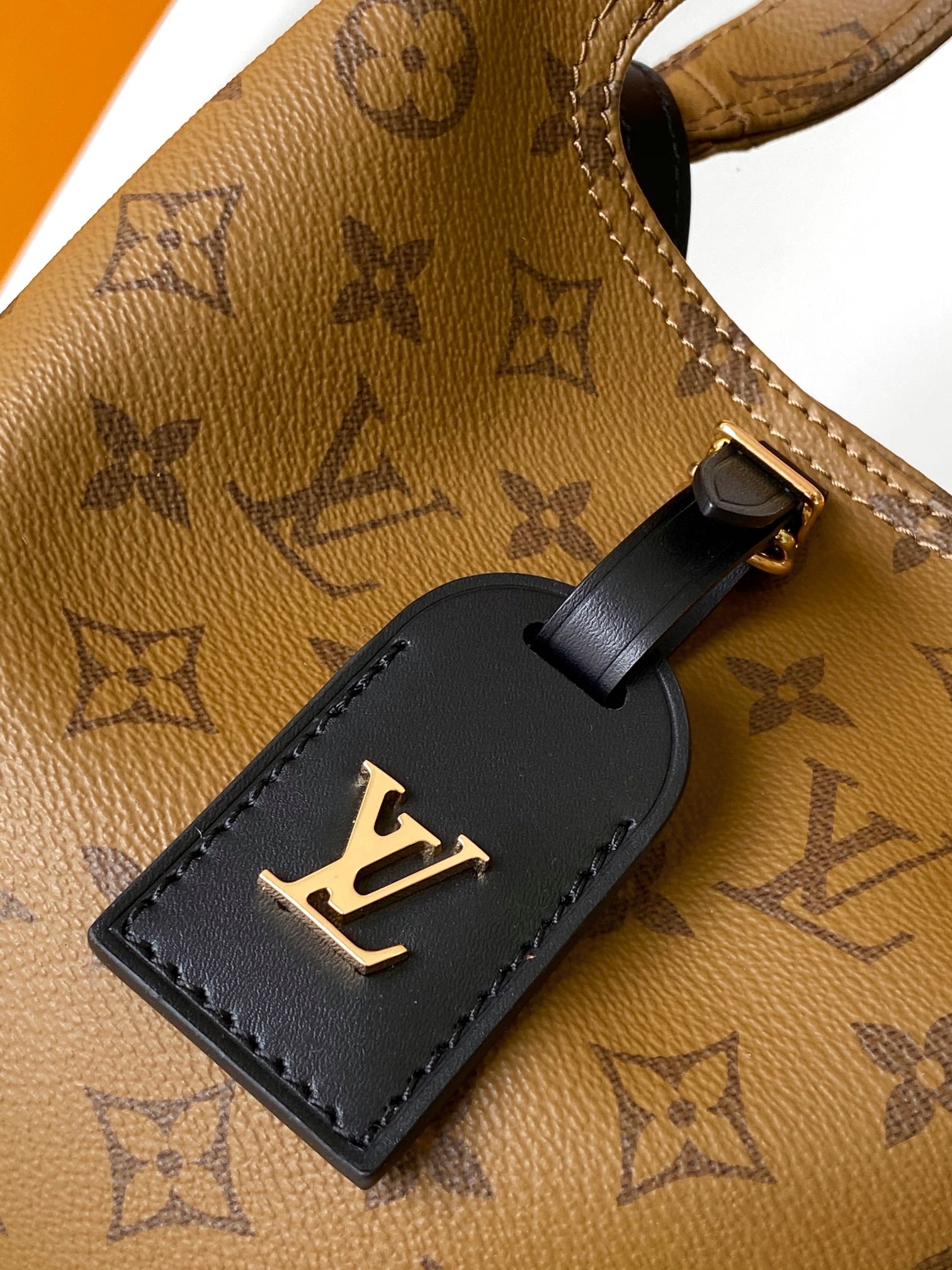 Louis Vuitton Tote Bag Cow Leather M-l-s