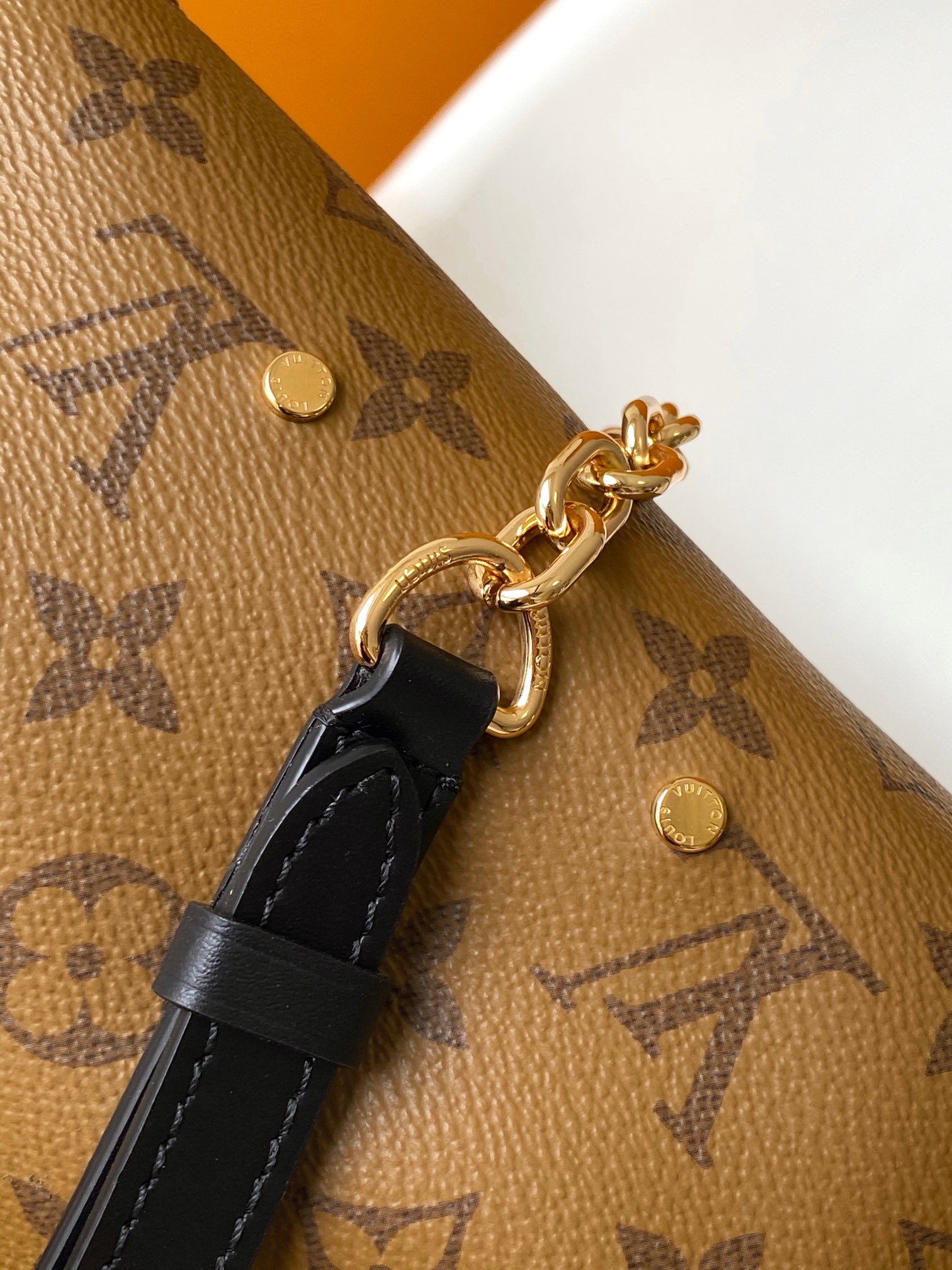 Louis Vuitton Tote Bag Cow Leather M-l-s