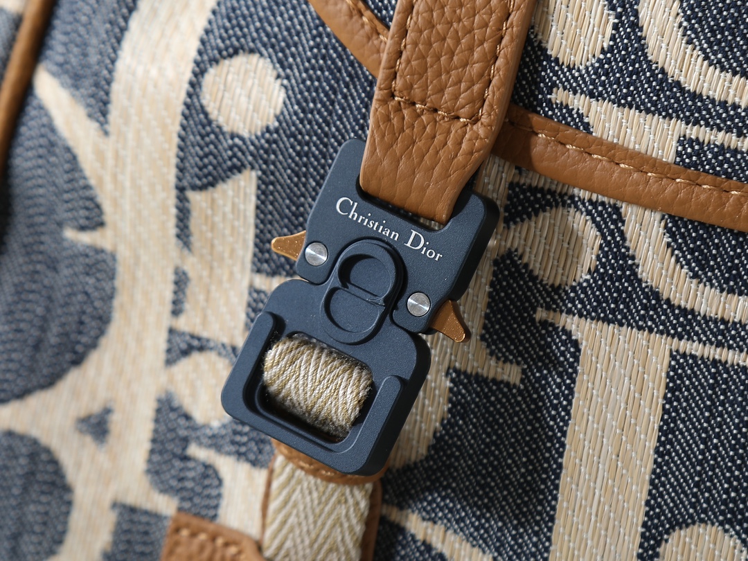 Dior Shoulder Bag Cow Leather Brown L