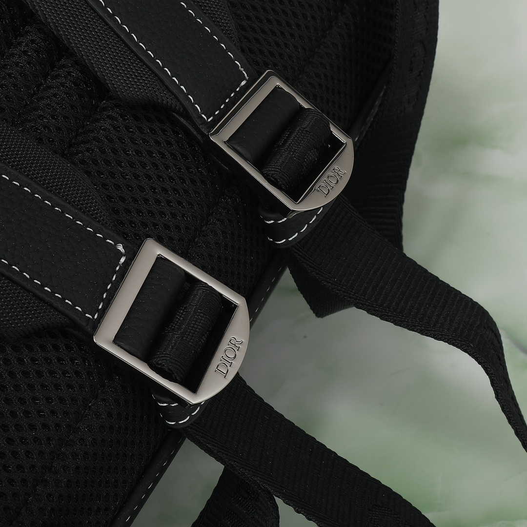 Dior Shoulder Bag Cow Leather Black