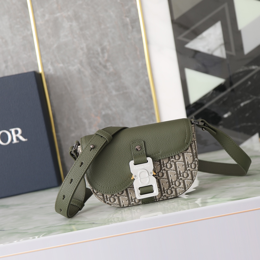 Dior Messenger Bag Cow Leather Mini Size L-s