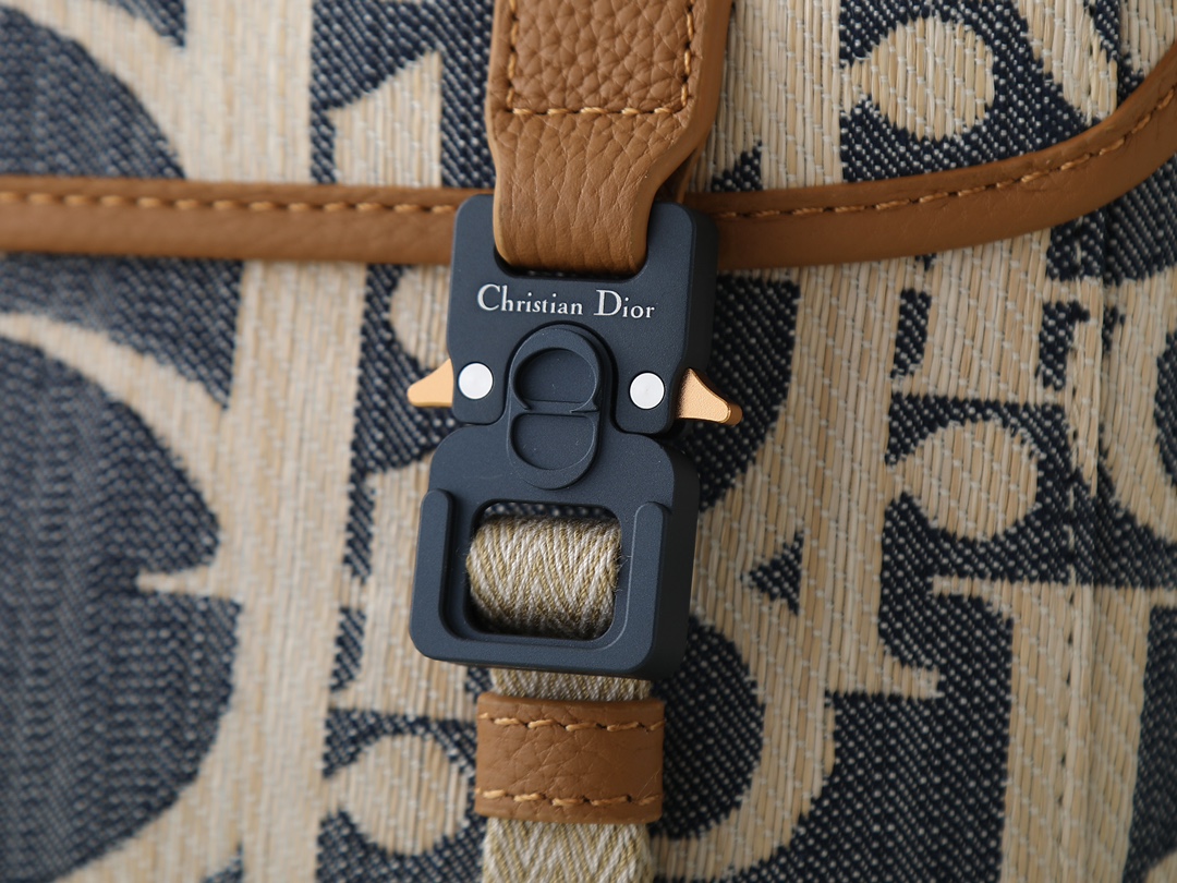 Dior Messenger Bag Cow Leather Brown L