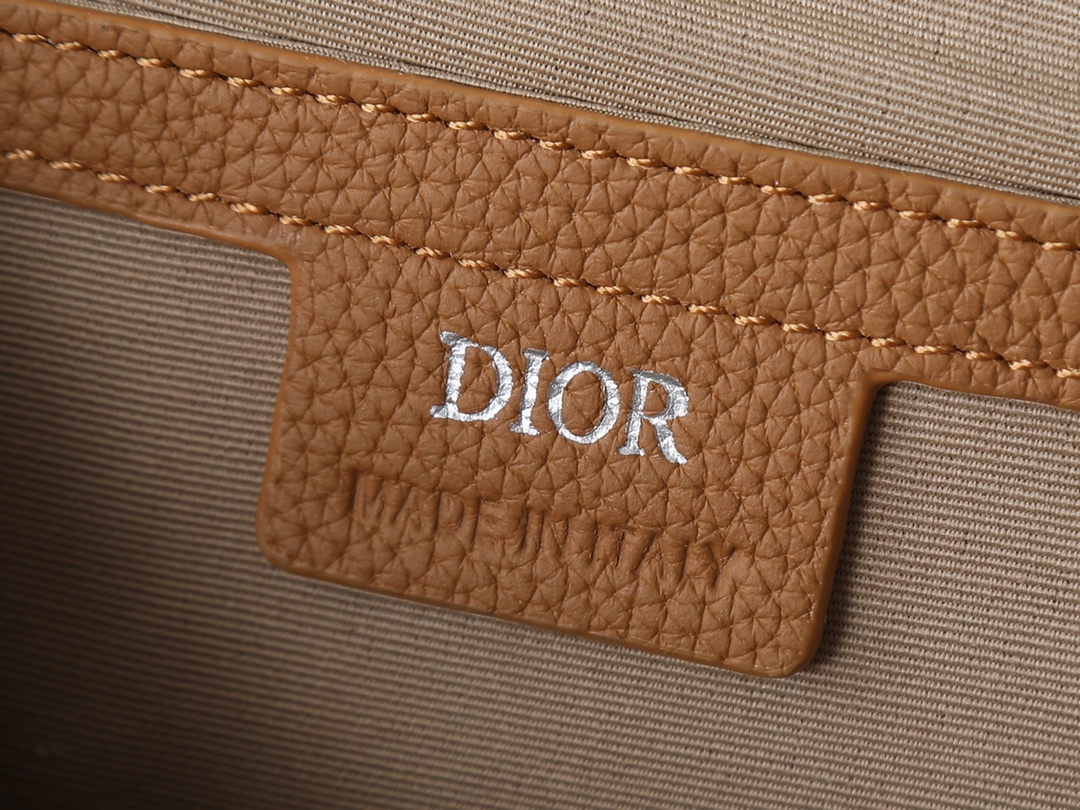 Dior Messenger Bag Cow Leather Brown L