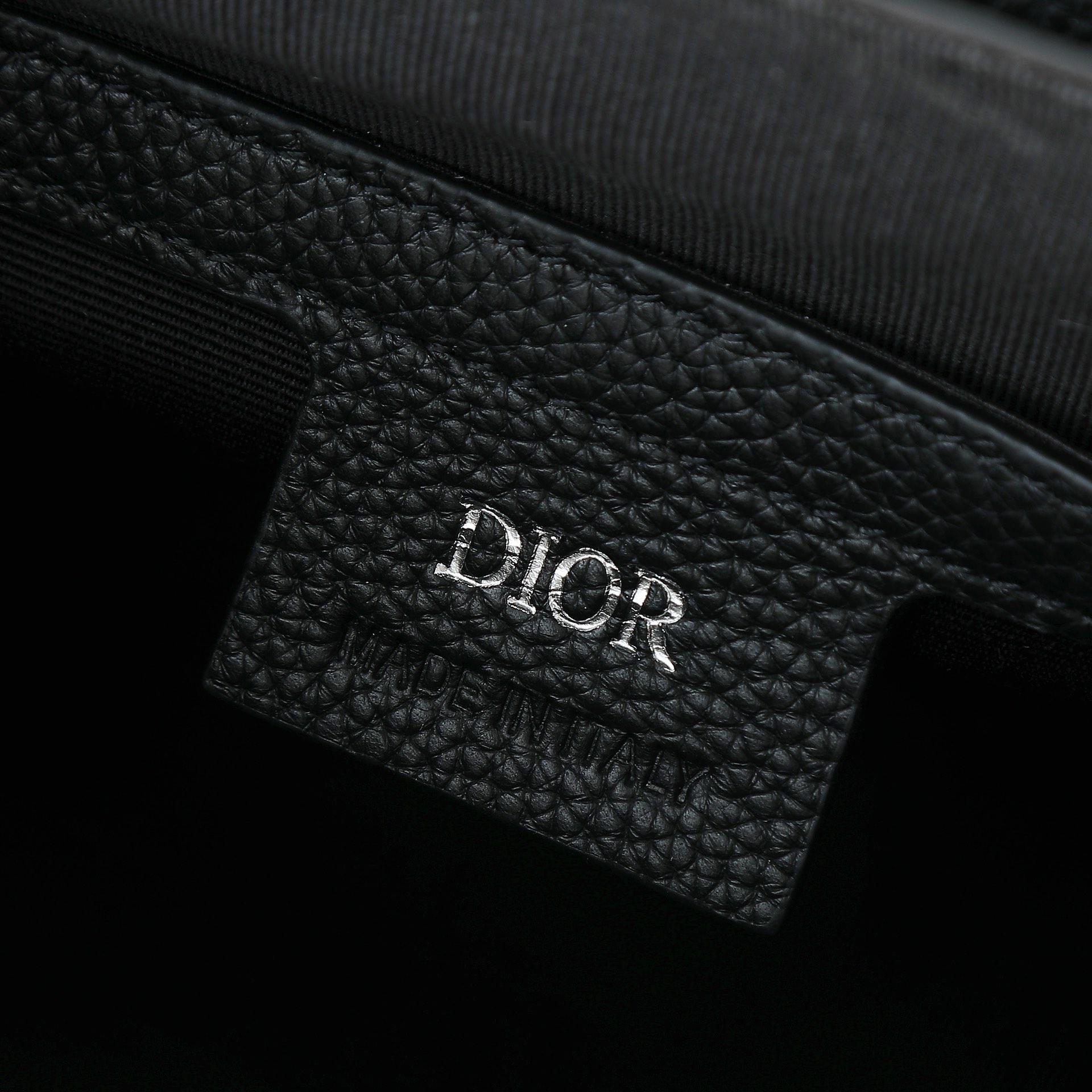 Dior Messenger Bag Cow Leather Black 049l-l-s