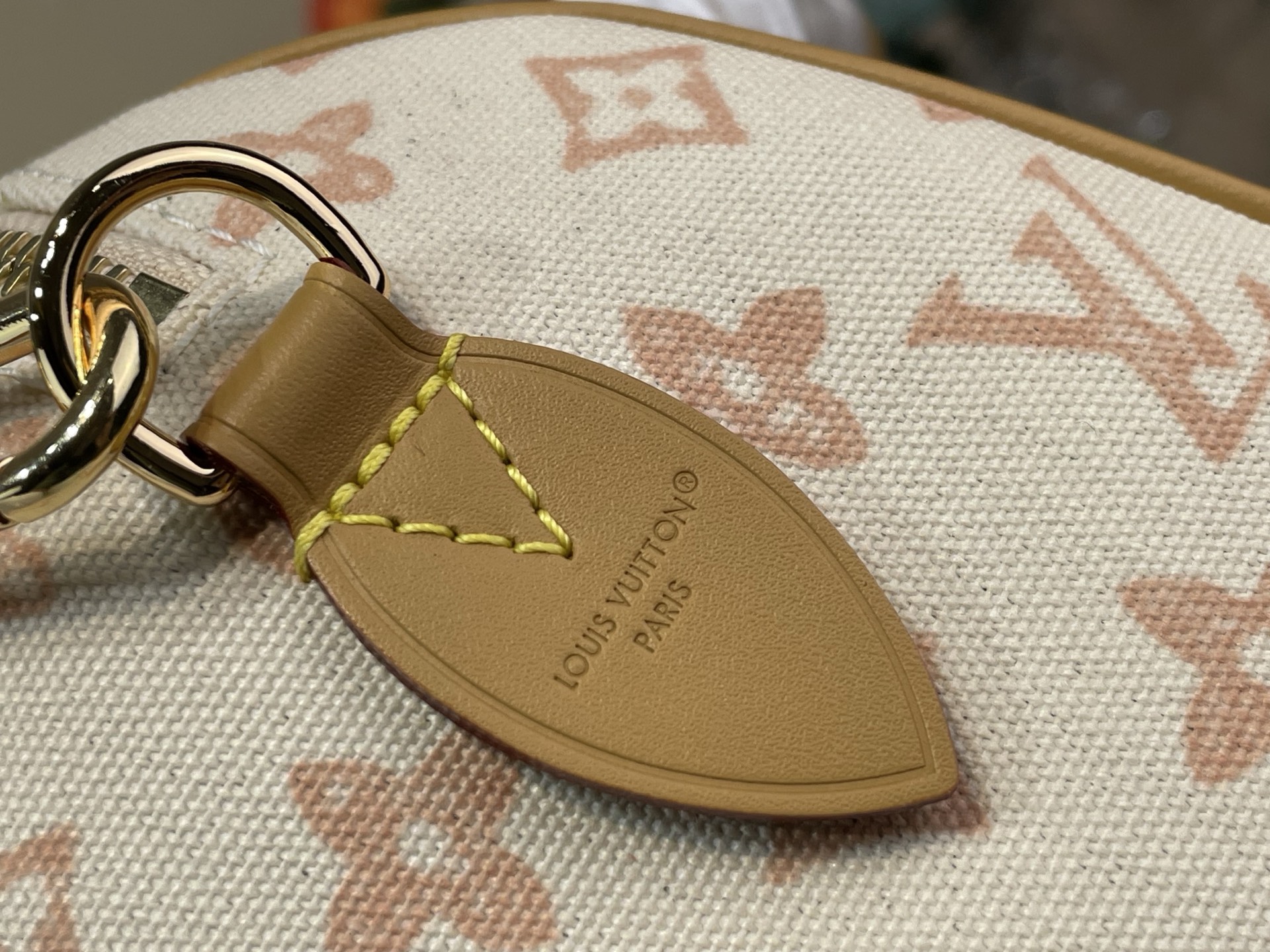 Louis Vuitton Basic Bag Cow Leather White M-l-s