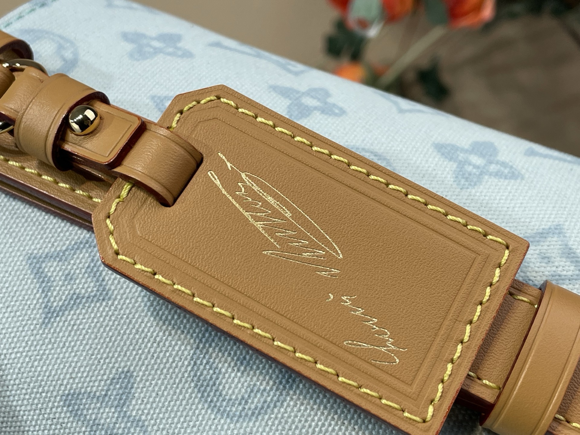 Louis Vuitton Basic Bag Canvas Gold M-l