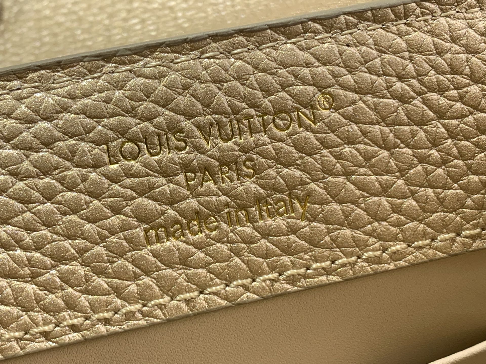 Louis Vuitton Basic Bag Gold M-l-s