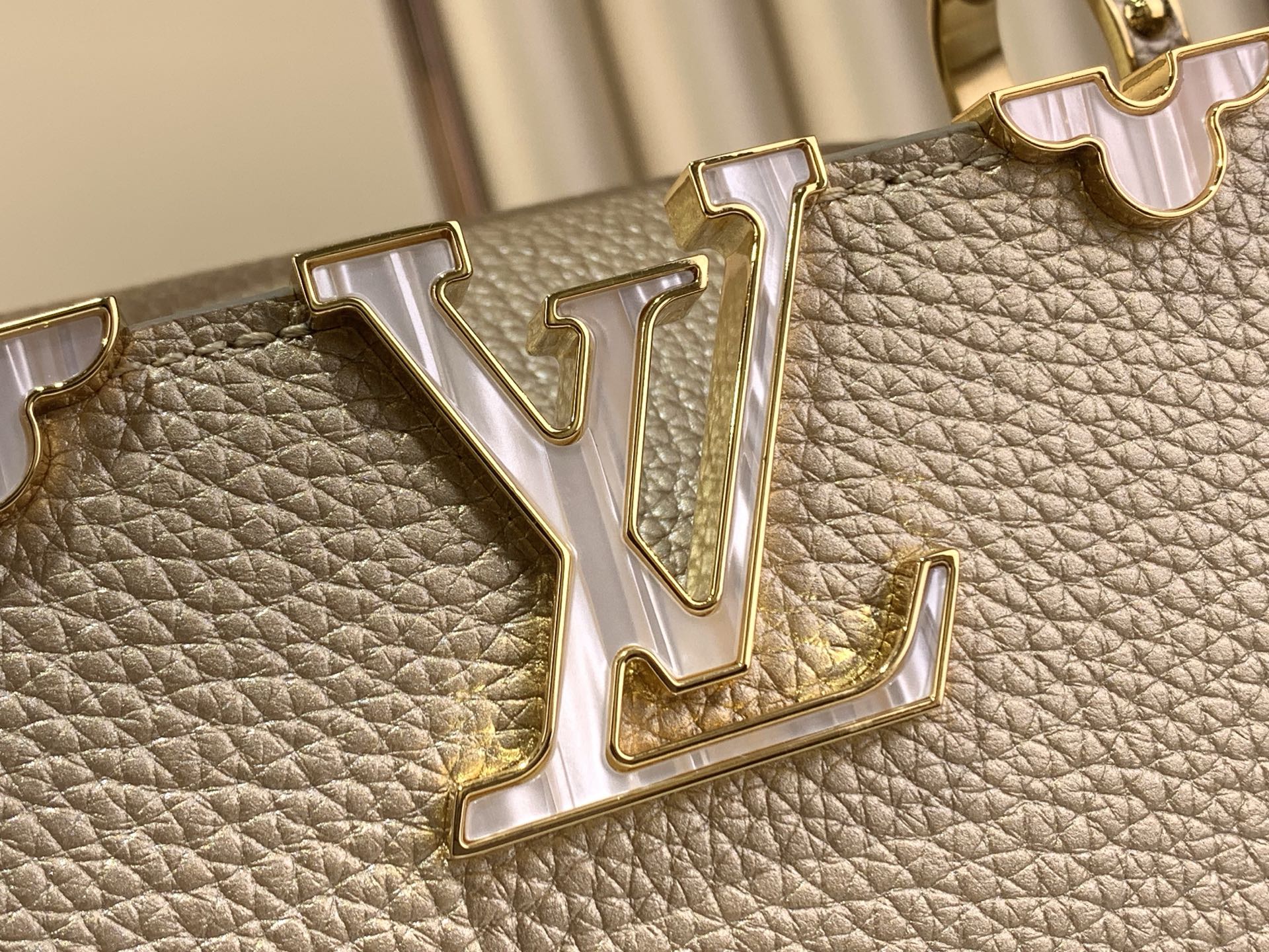 Louis Vuitton Basic Bag Gold M-l-s