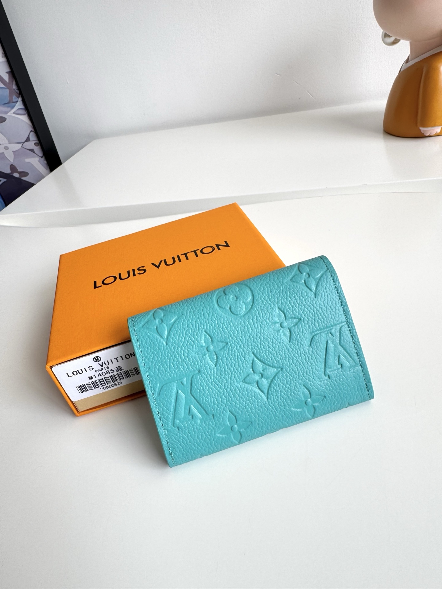 Louis Vuitton Basic Bag Canvas Blue M-l-s