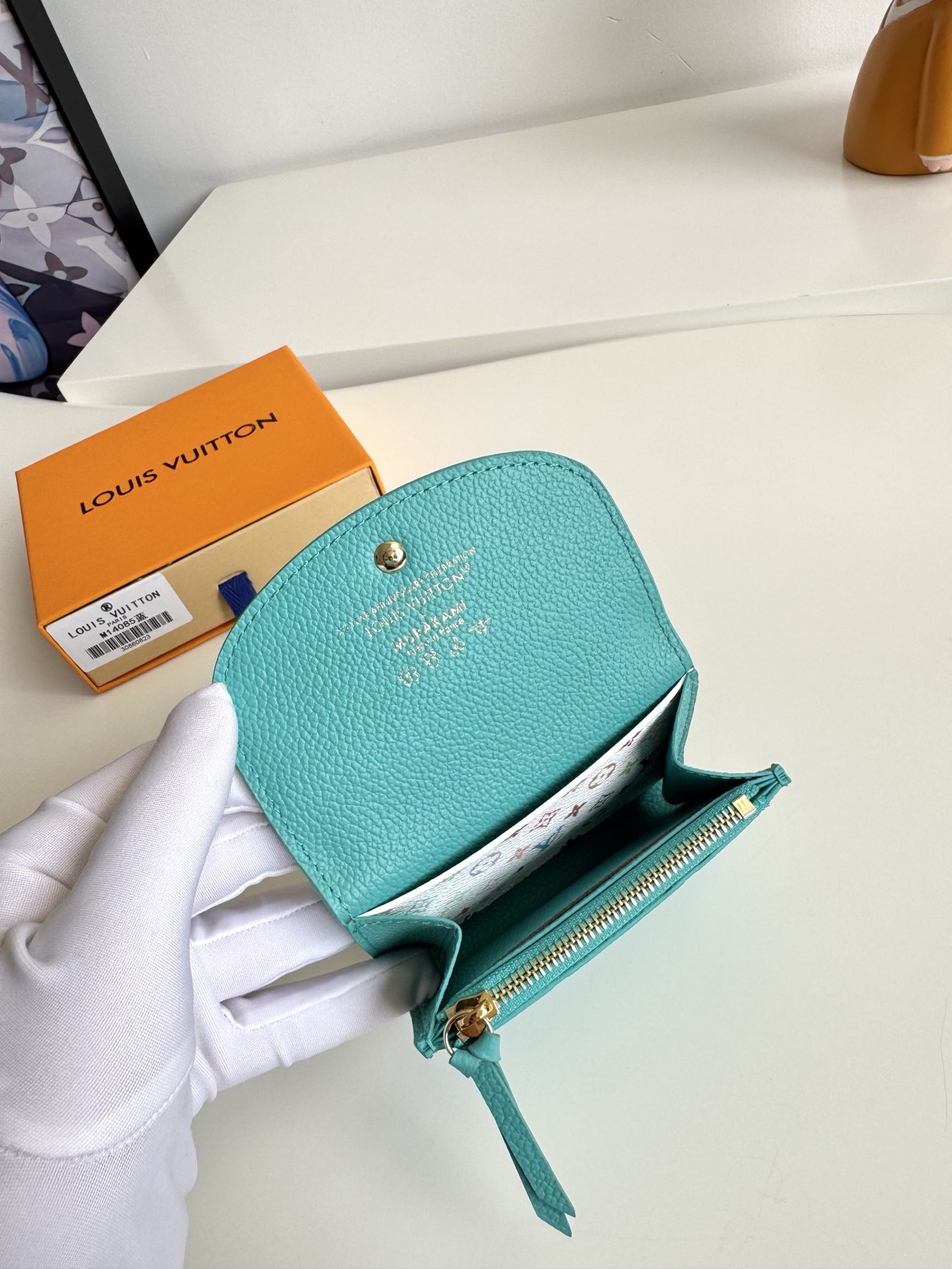 Louis Vuitton Basic Bag Canvas Blue M-l-s