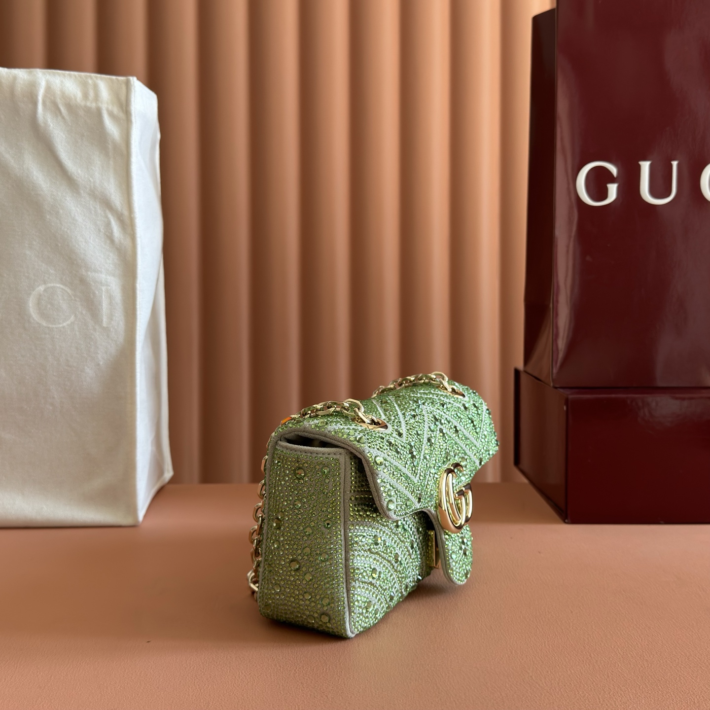 Gucci Shoulder Bag Gold M