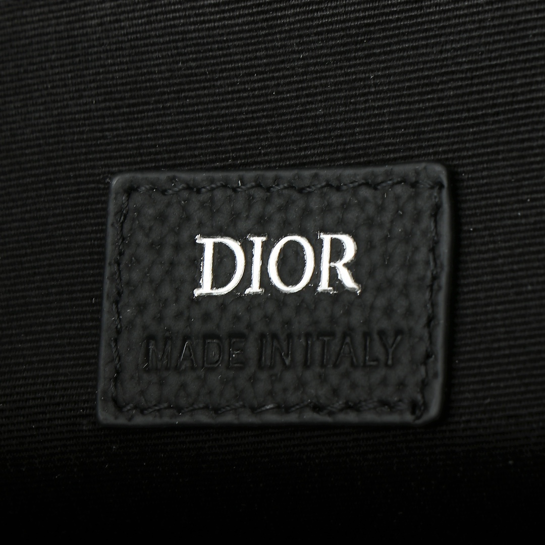 Dior Basic Bag Cow Leather Black Foldable L-s-242l