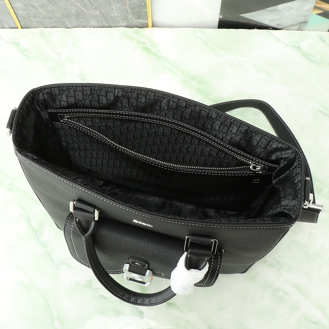 Dior Basic Bag Cow Leather Black S