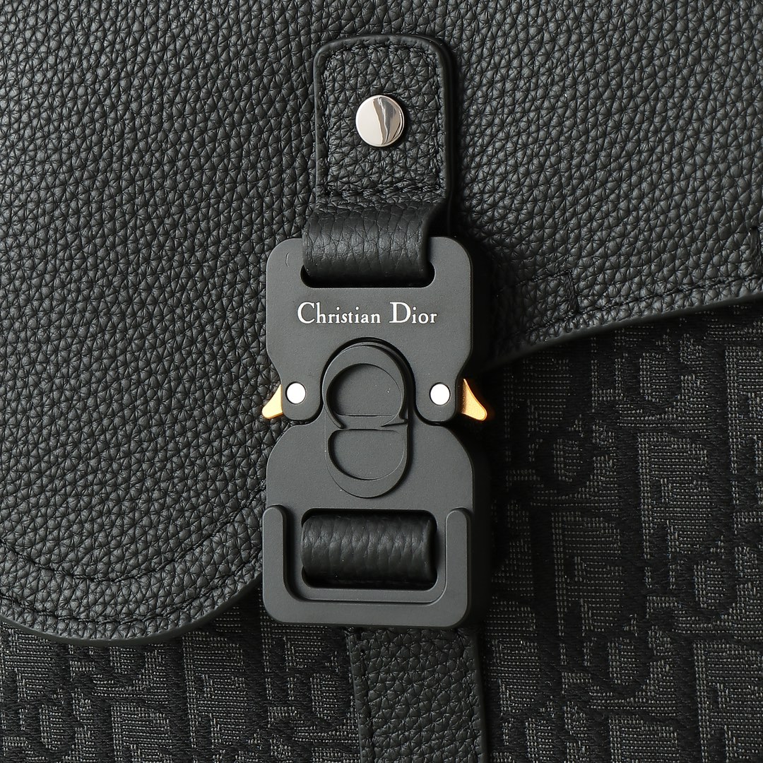 Dior Basic Bag Cow Leather Black L-s