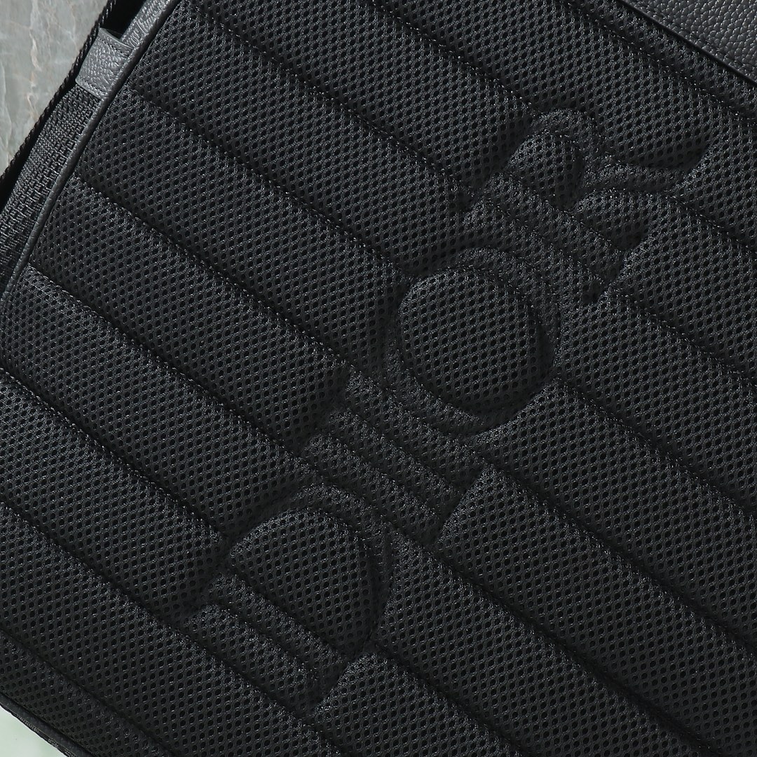 Dior Shoulder Bag Cow Leather Black L-s