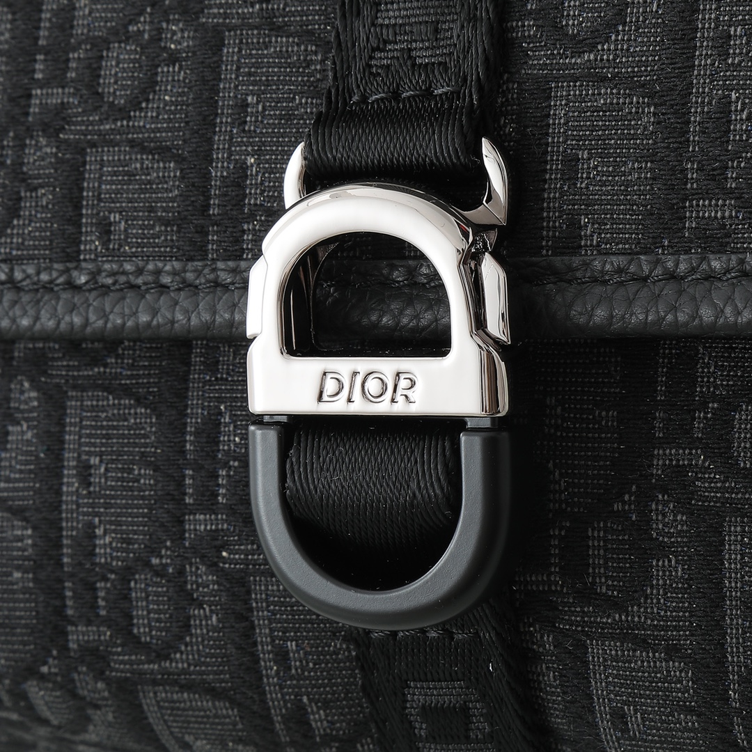 Dior Basic Bag Cow Leather Black L-s