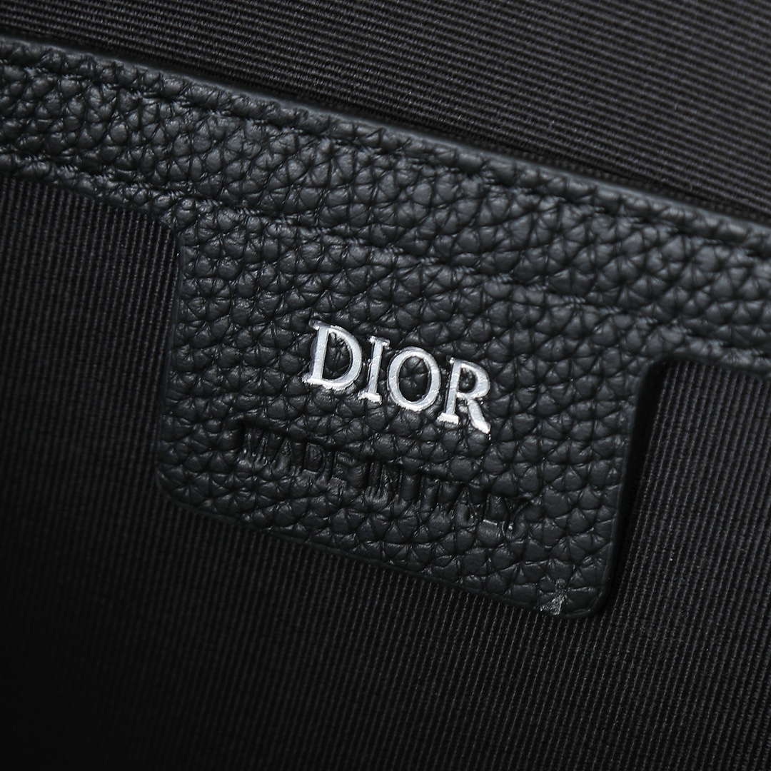 Dior Basic Bag Cow Leather Black M-l-s