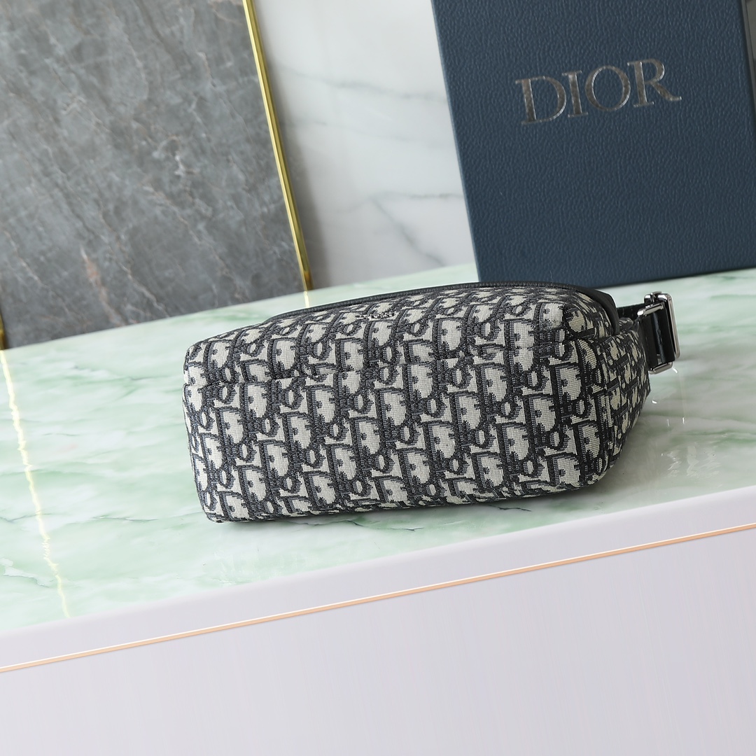 Dior Basic Bag Cow Leather Black L-s