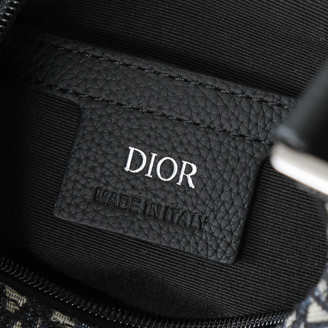 Dior Basic Bag Cow Leather Black L-s