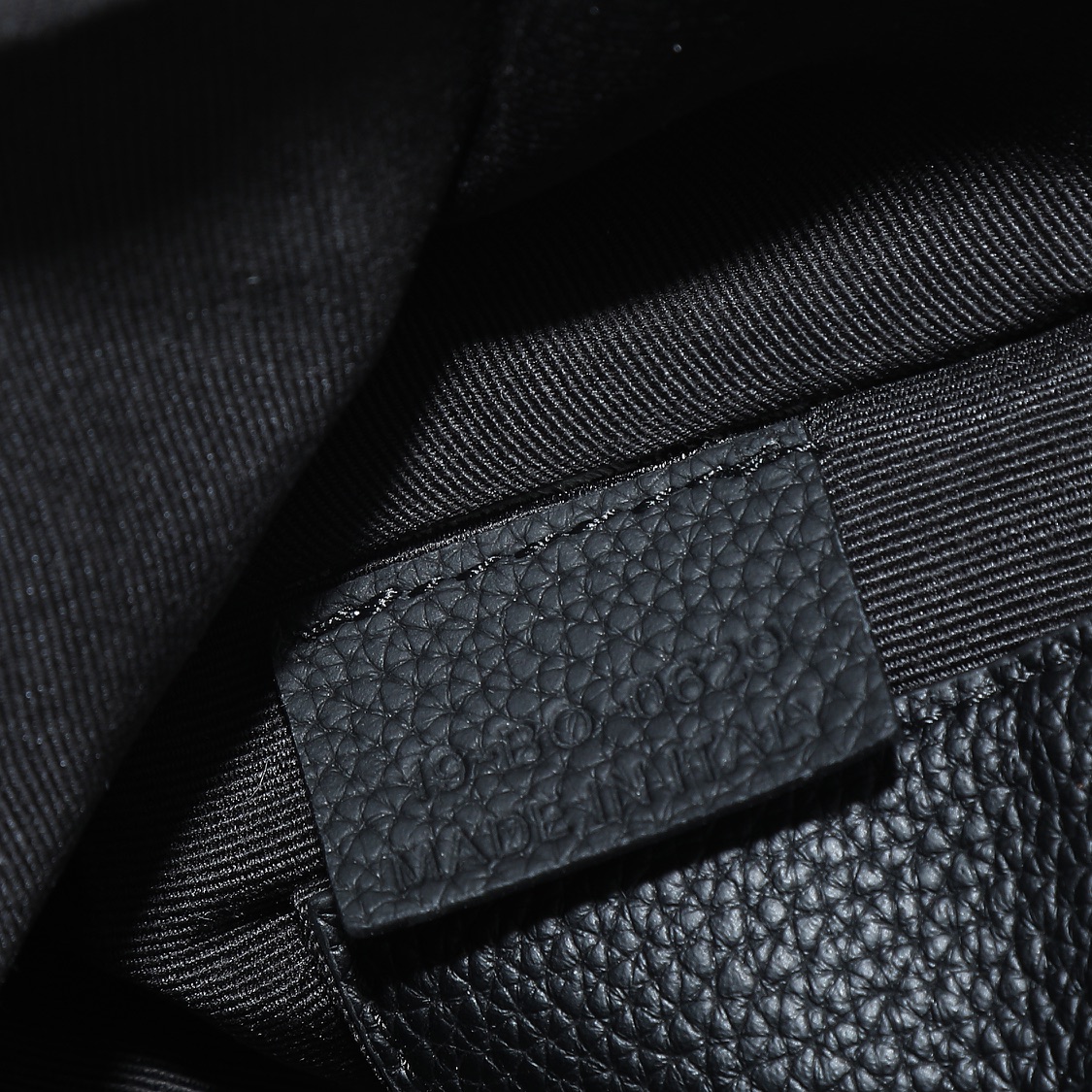 Dior Clutch Bag Cow Leather Black L-s